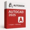 Autodesk AutoCAD 2025 – acces educațional digital (1 device / 1 an)
